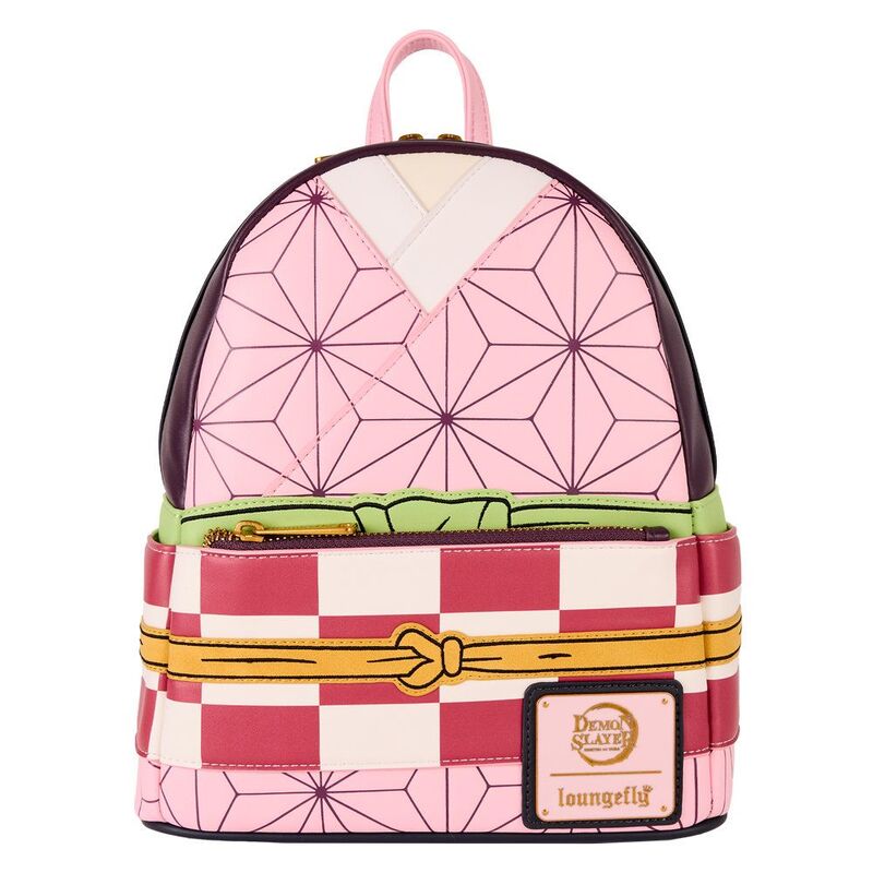 Loungefly Leather Aniplex Inc Demon Slayer Nezuko Kamado Cosplay Mini Backpack