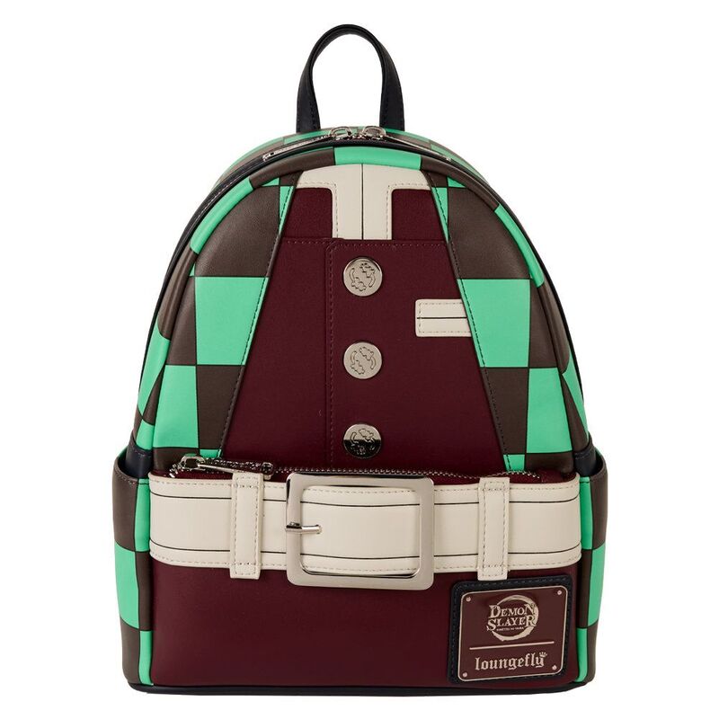 Loungefly Leather Aniplex Inc Demon Slayer Tanjiro Kamado Coaplay Mini Backpack
