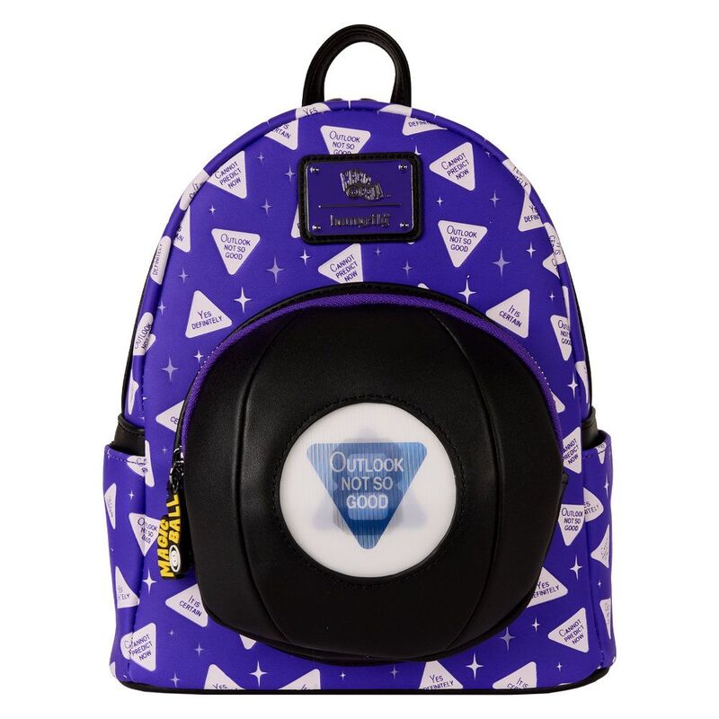 Loungefly Leather Mattel Magic 8 Ball Mini Backpack Loungefly Leather Mattel Magic 8 Ball Mini Backpack