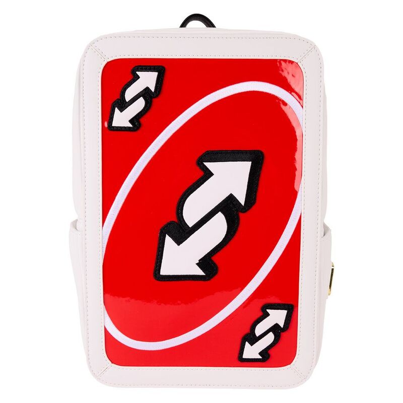 Loungefly Leather Mattel Uno Reverse Card Mini Backpack Loungefly Leather Mattel Uno Reverse Card Mini Backpack
