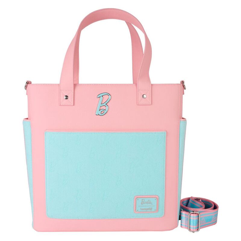 Loungefly Tote Bag Mattel Classic Barbie Convertible Tote Bag Loungefly Tote Bag Mattel Classic Barbie Convertible Tote Bag