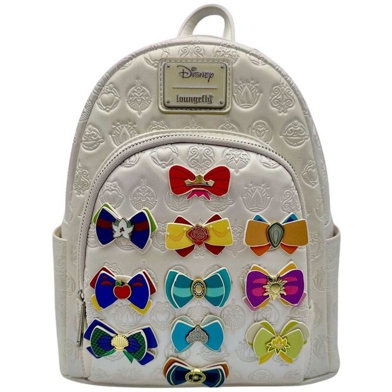 Loungefly Leather Disney Princess Cosplay Bow Mini Backpack