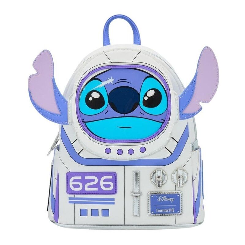 Loungefly Leather Disney Stitch Astronaut Cosplay Mini Backpack