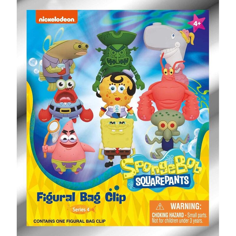 Monogram Nickelodeon 3D Foam Plush Bag Clip Series 4 Monogram Nickelodeon 3D Foam Plush Bag Clip Series 4