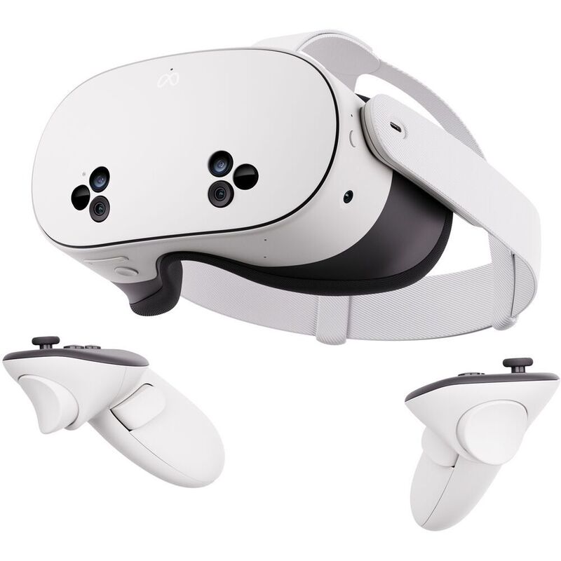 Meta Quest 3S 128GB All-In-One VR White Headset + Compact Carrying Case Meta Quest 3S 128GB All-In-One VR White Headset + Compact Carrying Case