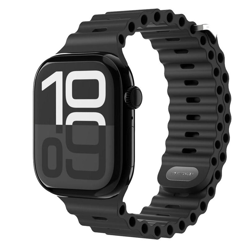 Vonmahlen Wave Band 2 For Apple Watch 40/41/42mm - One Size - Black Vonmahlen Wave Band 2 For Apple Watch 40/41/42mm - One Size - Black