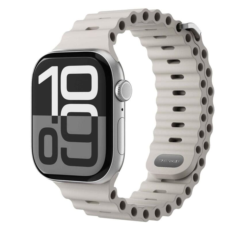 Vonmahlen Wave Band 2 For Apple Watch 44/45/46/49mm- One Size - Cream