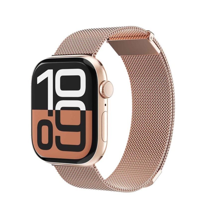 Vonmahlen Milanese Loop 2 For Apple Watch 40/41/42mm - One Size - Rose Gold Vonmahlen Milanese Loop 2 For Apple Watch 40/41/42mm - One Size - Rose Gold