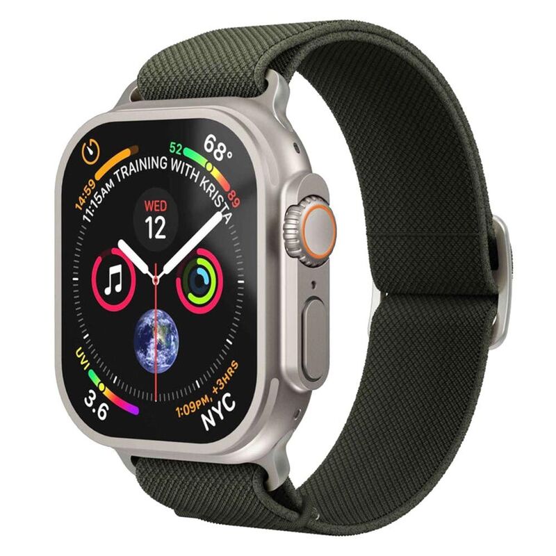 Vonmahlen Classic Nylon Loop For Apple Watch 44/45/46/49mm- One Size - Olive Vonmahlen Classic Nylon Loop For Apple Watch 44/45/46/49mm- One Size - Olive