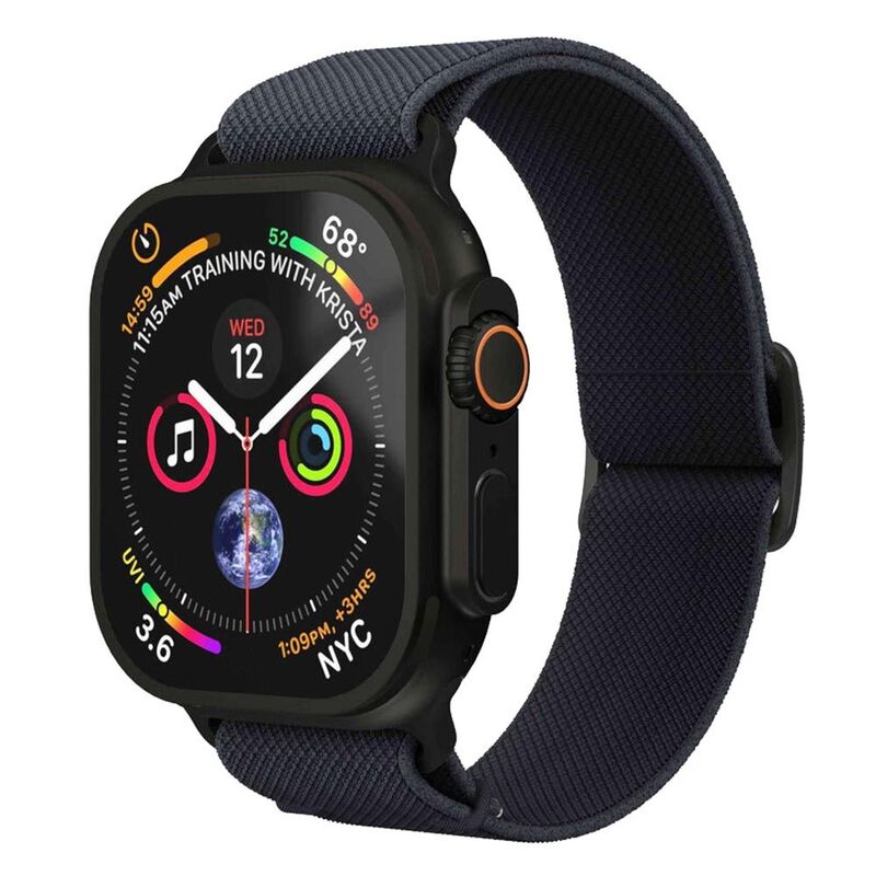 Vonmahlen Classic Nylon Loop For Apple Watch 44/45/46/49mm- One Size - Navy Black