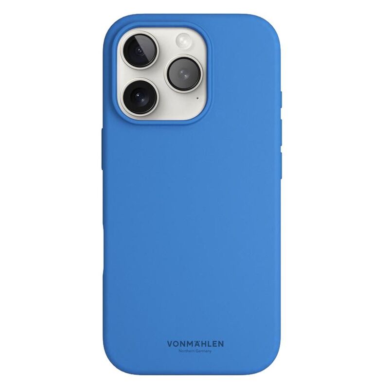 Vonmahlen Soft Silicone Case For iPhone 16 Pro Max - Sky Captain