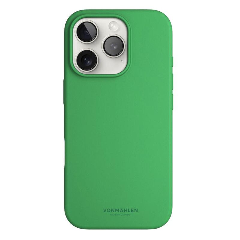 Vonmahlen Soft Silicone Case For iPhone 16 Pro - Green Haven