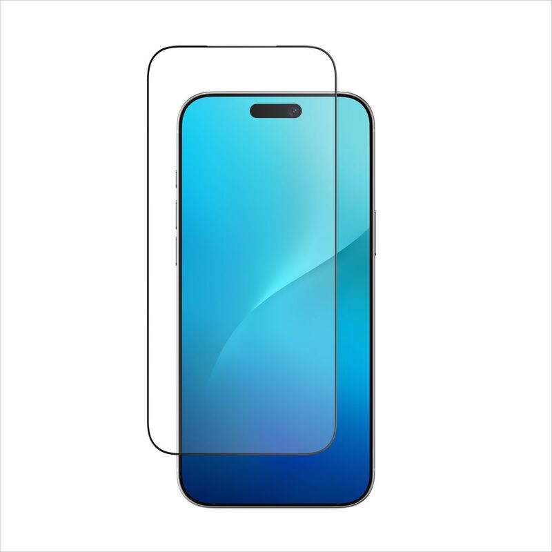 Amazingthing iPhone 17 Pro 6.3-Inch 3D Fully Covered Radix - Clear Glass Amazingthing iPhone 17 Pro 6.3-Inch 3D Fully Covered Radix - Clear Glass