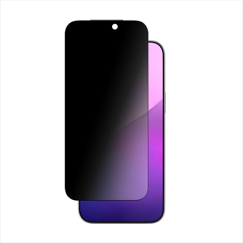Amazingthing iPhone 17 Pro 6.3-Inch 3D Fully Covered Fusion Dust Filter Titan Matte Privacy Glass Amazingthing iPhone 17 Pro 6.3-Inch 3D Fully Covered Fusion Dust Filter Titan Matte Privacy Glass