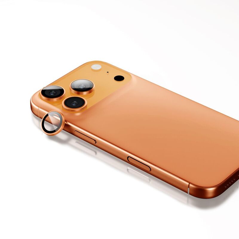 Amazingthing iPhone 17 Pro 6.3-Inch / 17 Pro Max 6.9-Inch AR 3 Lens Glass - Orange Amazingthing iPhone 17 Pro 6.3-Inch / 17 Pro Max 6.9-Inch AR 3 Lens Glass - Orange