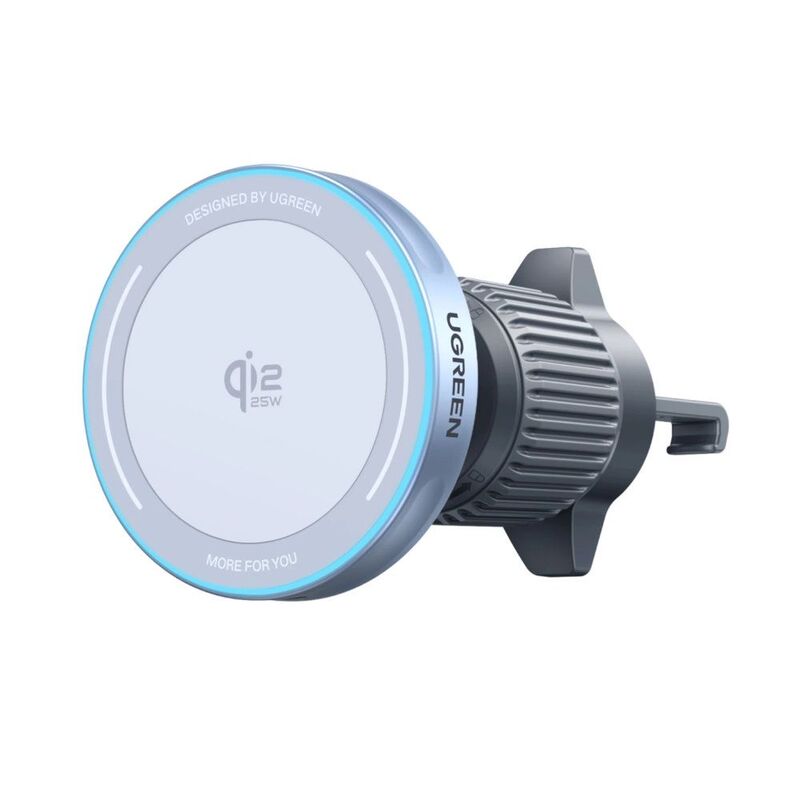 Ugreen Qi2.2 25W Wireless Magnetic Car Charger - Space Grey Ugreen Qi2.2 25W Wireless Magnetic Car Charger - Space Grey