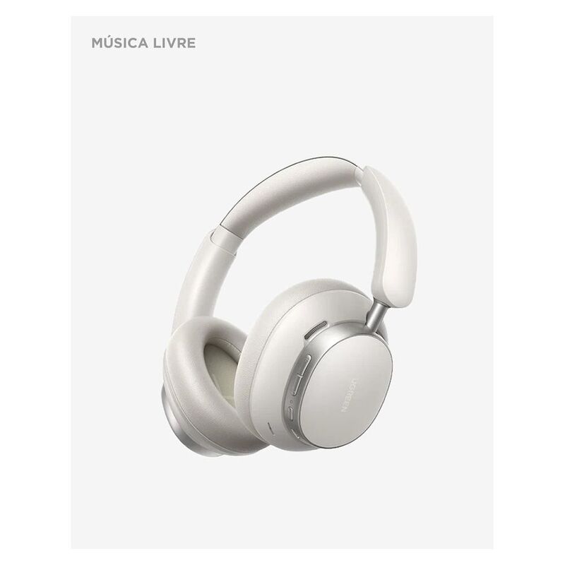 Ugreen Studio Pro Hybrid Active Noise-Cancelling Headphones - White Ugreen Studio Pro Hybrid Active Noise-Cancelling Headphones - White