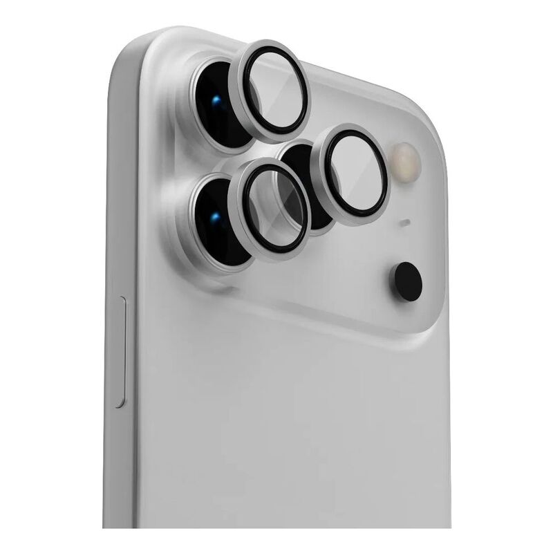 Levelo Lucenttrio Lens Protector With 99% Transmittance For iPhone 17Pro/Pro Max - Titanium Silver Levelo Lucenttrio Lens Protector With 99% Transmittance For iPhone 17Pro/Pro Max - Titanium Silver