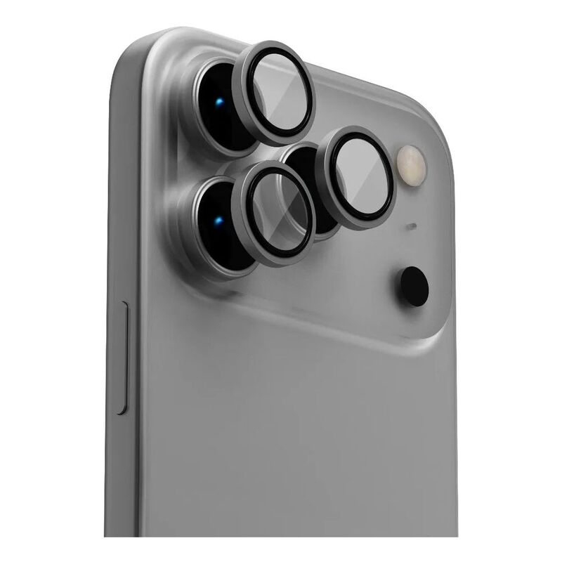 Levelo Lucenttrio Lens Protector With 99% Transmittance For iPhone 17Pro/Pro Max - Titanium Black Levelo Lucenttrio Lens Protector With 99% Transmittance For iPhone 17Pro/Pro Max - Titanium Black