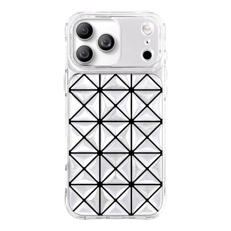 Levelo Hexa 3D LML Case For iPhone 17 Pro Max - White