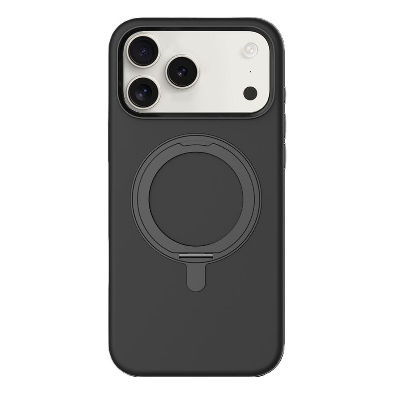 Levelo Iris Pro Magsafe Liquid Silicone Case For iPhone 17 Pro Max - Black