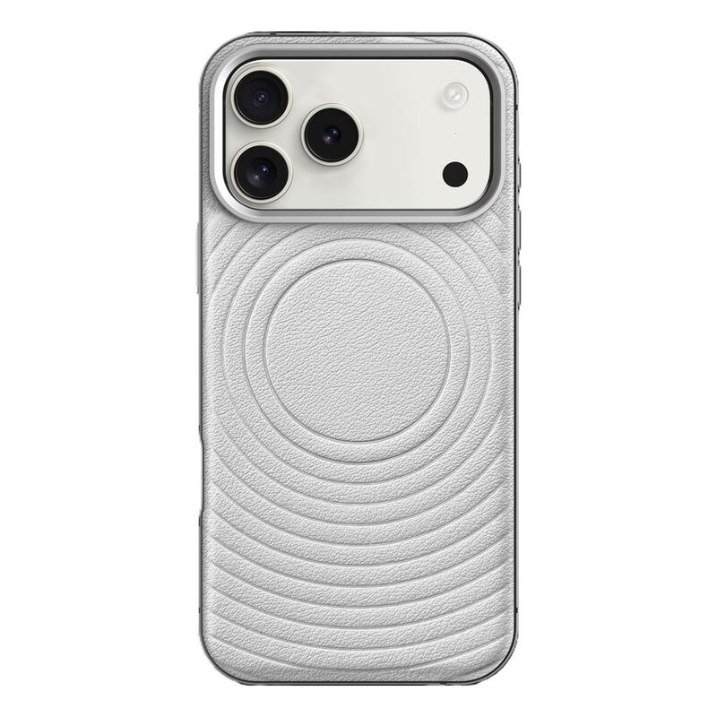 Levelo Spirale Case For iPhone 17 Pro Max - Silverstone