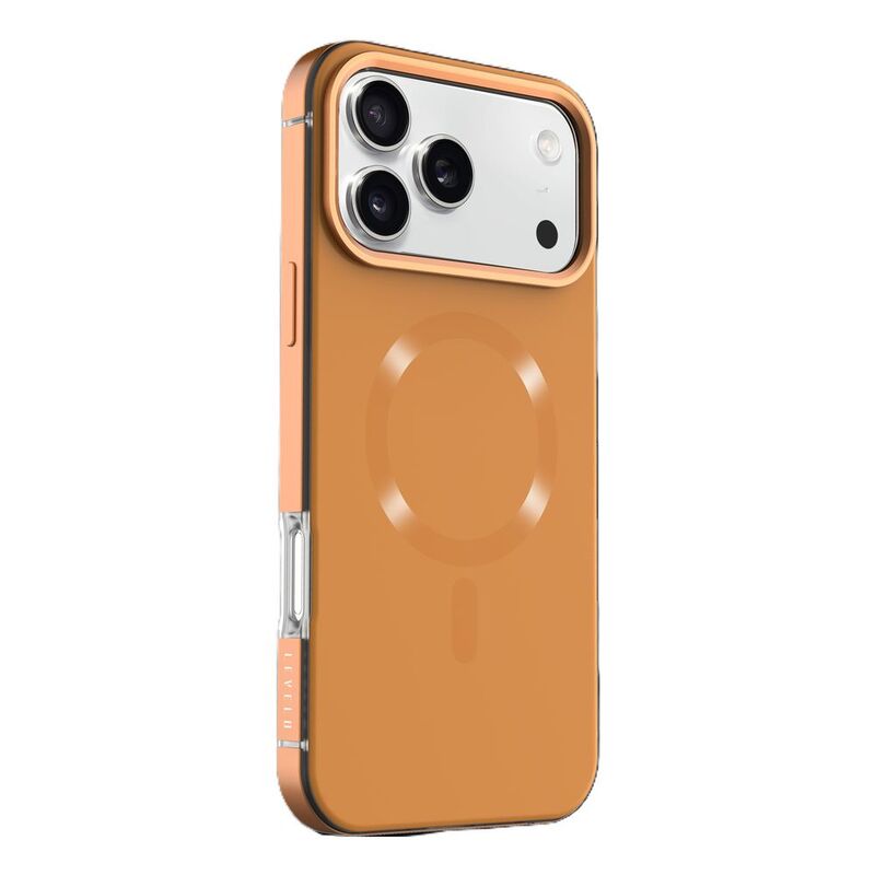 Levelo Opulis Case For iPhone 17 Pro Max - Sunrise Orange