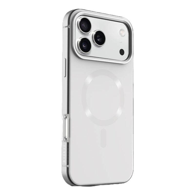 Levelo Opulis Case For iPhone 17 Pro Max - Silverstone