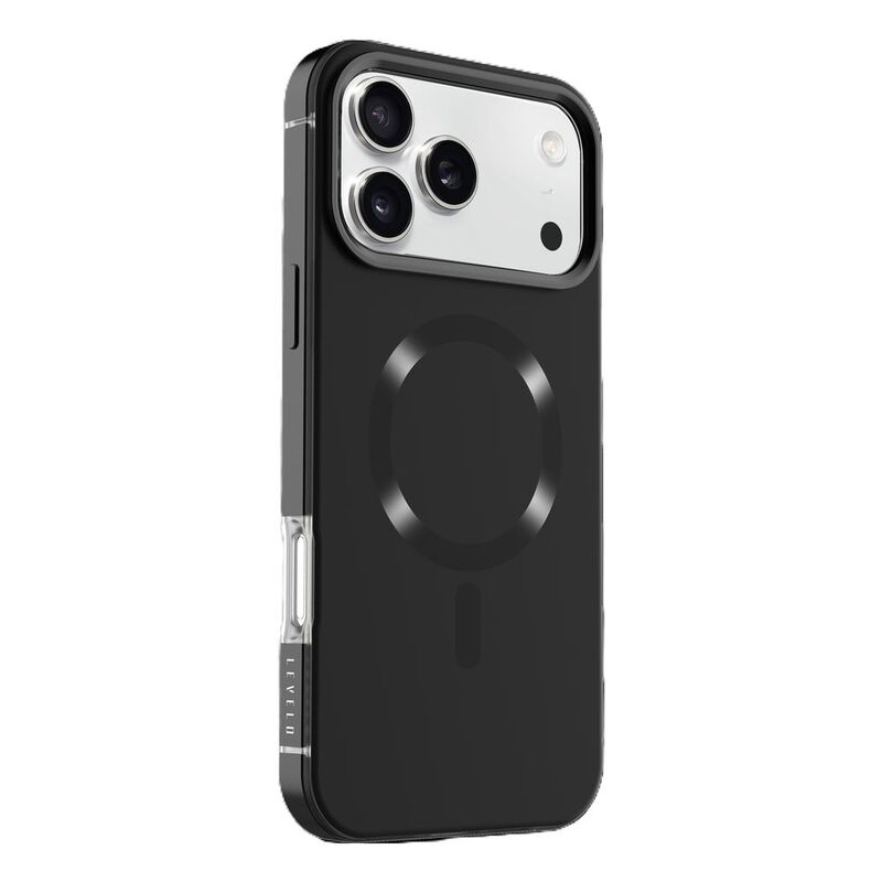 Levelo Opulis Case For iPhone 17 Pro Max - Phantom Black