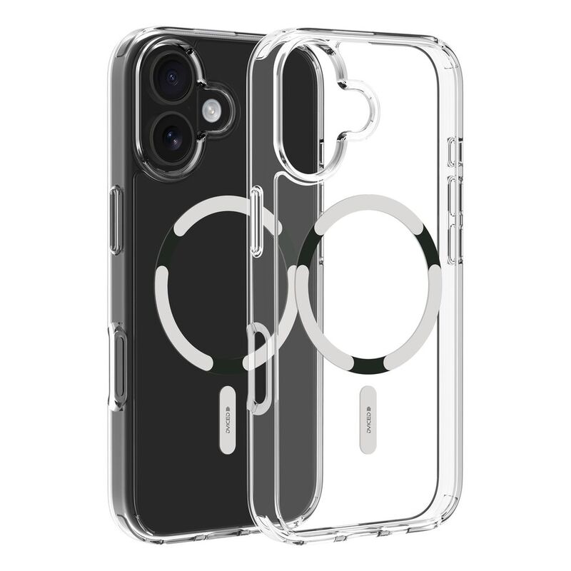 Dviced Magsafe For iPhone 17 Clear Case - White