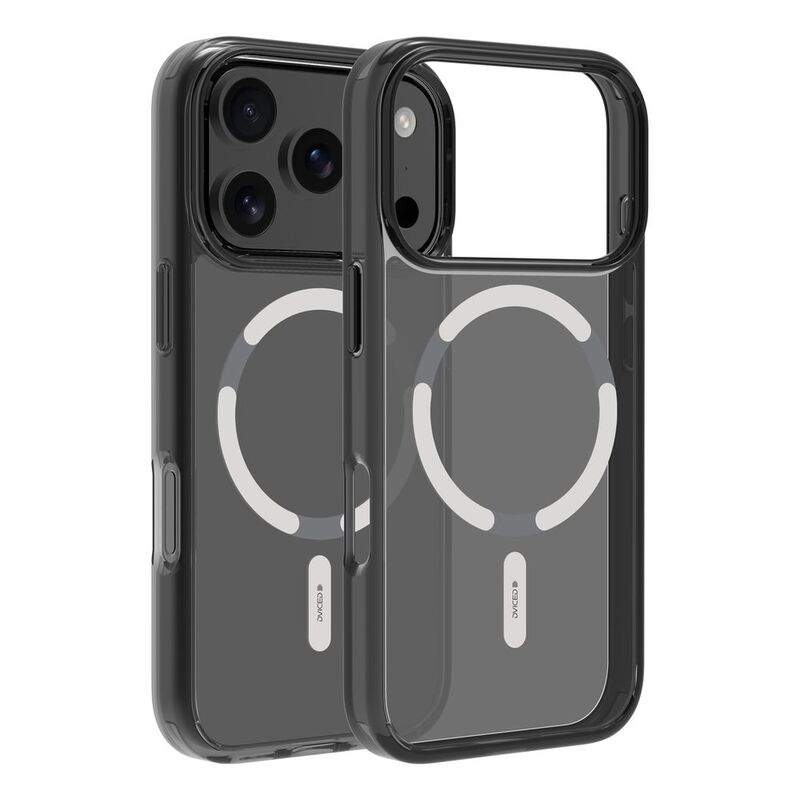Dviced Magsafe For iPhone 17 Pro Smoke Case - Silver Dviced Magsafe For iPhone 17 Pro Smoke Case - Silver
