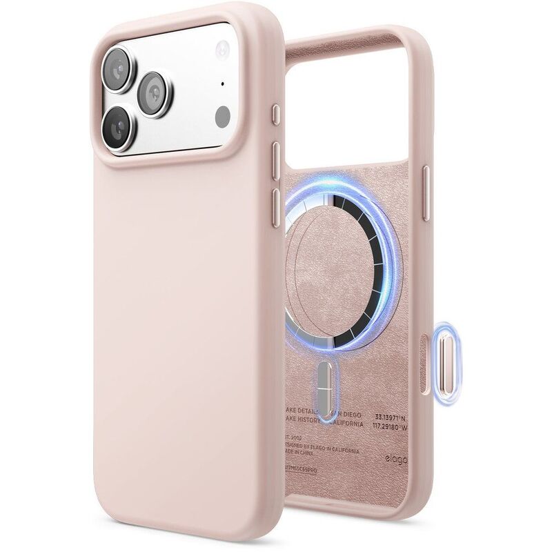 Elago Mag Silicone Case iPhone 17 Pro Max - Light Pink Elago Mag Silicone Case iPhone 17 Pro Max - Light Pink