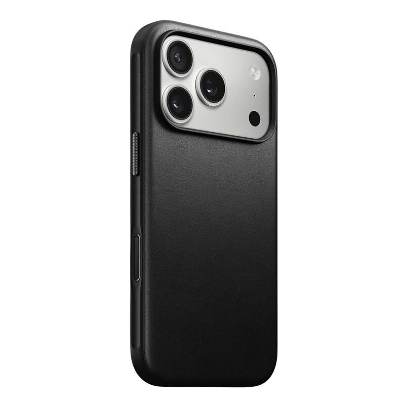Nomad Modern Leather Case iPhone 17 Pro - Black