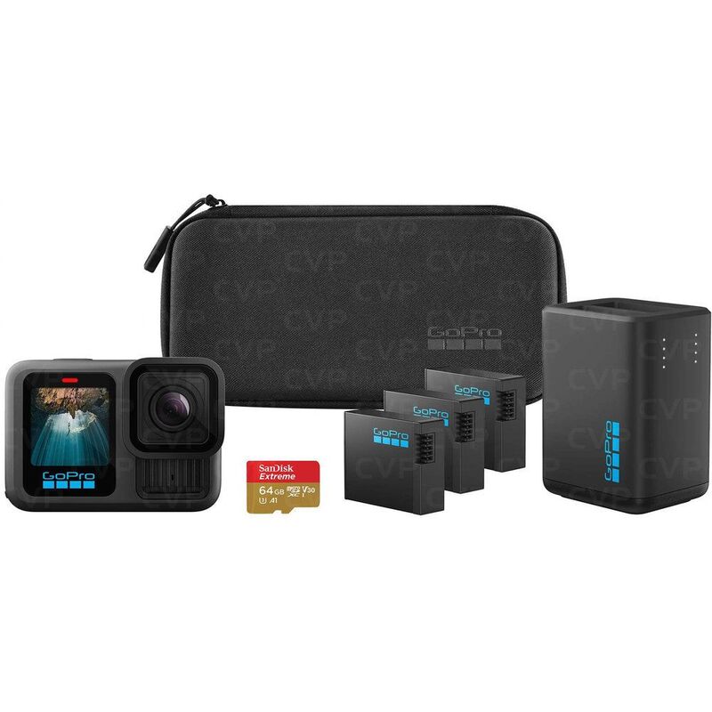 GoPro Hero13 Black Action Camera (Extended Power Bundle) GoPro Hero13 Black Action Camera (Extended Power Bundle)