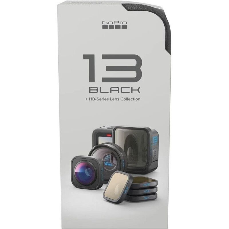 GoPro Hero13 Black Action Camera (HB Series Lens Collection Bundle)