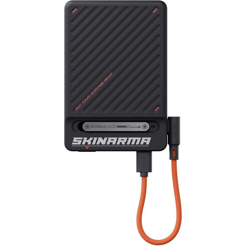 SkinArma Magnetic Powerbank With Integrated Stand 10000 mAh 20W USB-C PD Arc - Black SkinArma Magnetic Powerbank With Integrated Stand 10000 mAh 20W USB-C PD Arc - Black