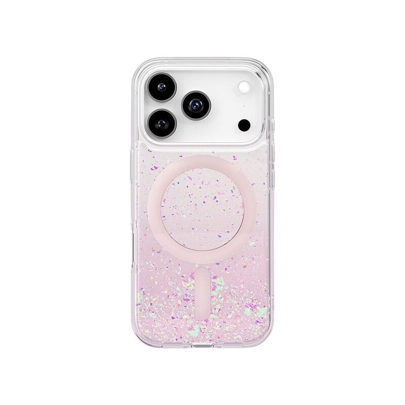UNIQ Coehl iPhone 17 Pro 6.3-Inch (2025) Magnetic Charging Rosara - Pink Haze