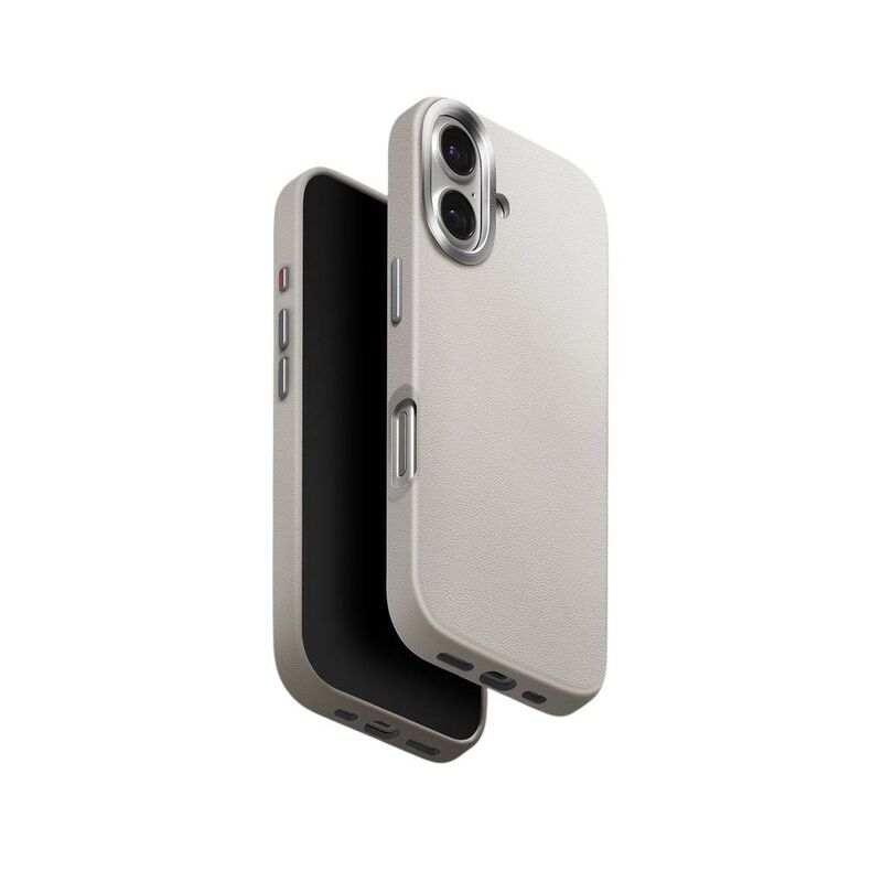 UNIQ Hybrid iPhone 17 6.3-Inch (2025) MagClick Charging Lyden - Clay