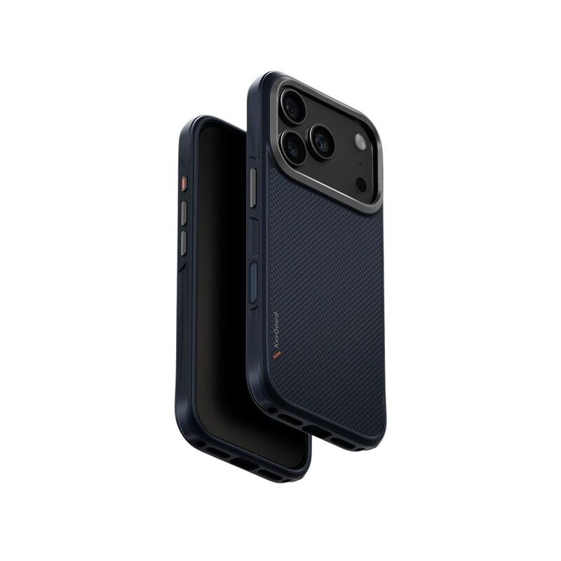 UNIQ Hybrid iPhone 17 Pro 6.3-Inch (2025) MagClick Charging Keva - Trance Blue UNIQ Hybrid iPhone 17 Pro 6.3-Inch (2025) MagClick Charging Keva - Trance Blue