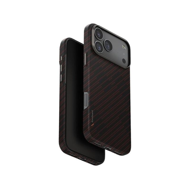 UNIQ Hybrid iPhone 17 Pro Max 6.9-Inch (2025) MagClick Charging Keva Edge - Rust Orange UNIQ Hybrid iPhone 17 Pro Max 6.9-Inch (2025) MagClick Charging Keva Edge - Rust Orange