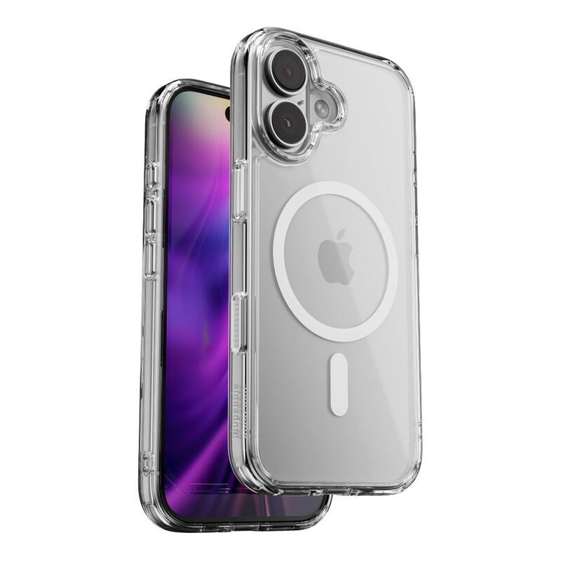 Blupebble Hybrid Mag Case With Magsafe For iPhone 17 - Clear