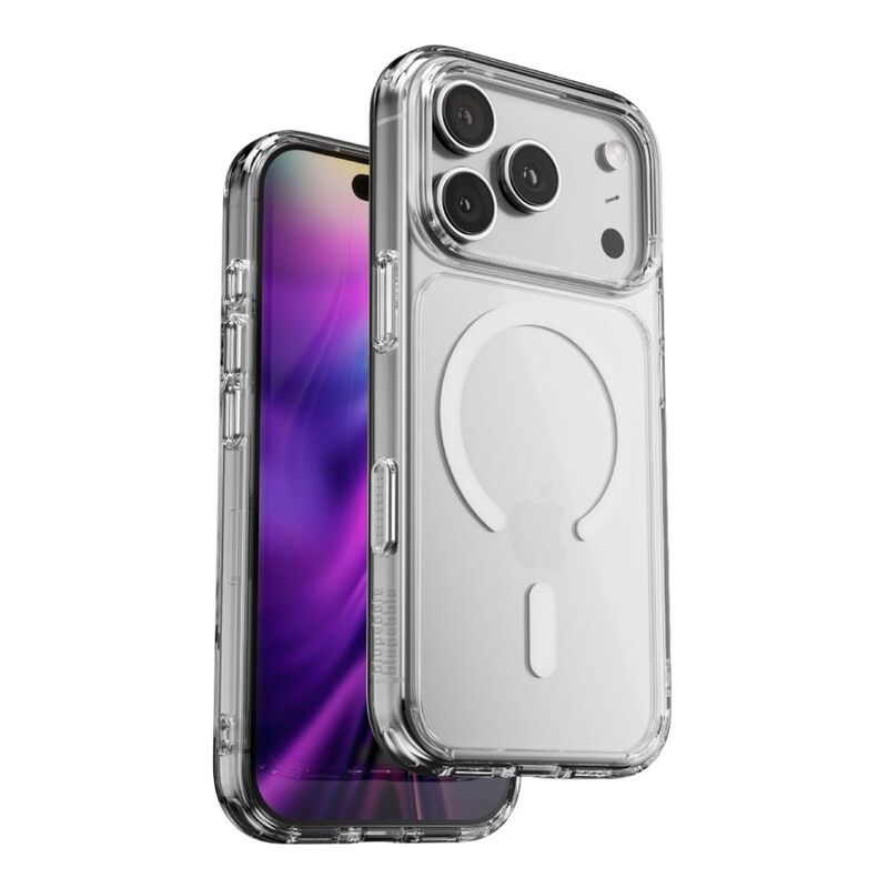Blupebble Hybrid Mag Case With Magsafe For iPhone 17 Pro Max - Clear Blupebble Hybrid Mag Case With Magsafe For iPhone 17 Pro Max - Clear