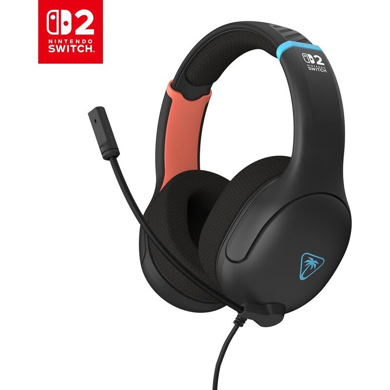Turtle Beach Airlite Fit Wired Gaming Headset For Nintendo Switch 2 - Charcoal Black Turtle Beach Airlite Fit Wired Gaming Headset For Nintendo Switch 2 - Charcoal Black