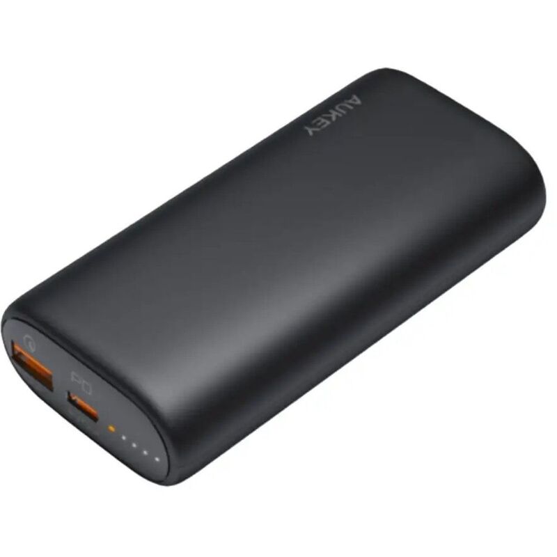 Aukey 10000mAh Power Bank With 20W Pd - Black Aukey 10000mAh Power Bank With 20W Pd - Black
