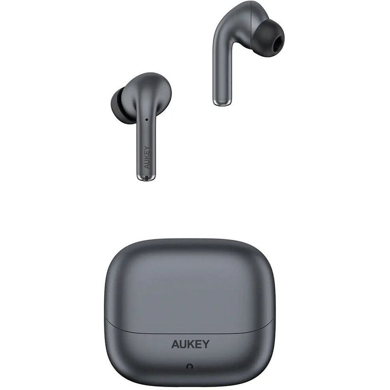 Aukey Portable True Wireless Earbuds With Hybrid ANC - Grey Aukey Portable True Wireless Earbuds With Hybrid ANC - Grey