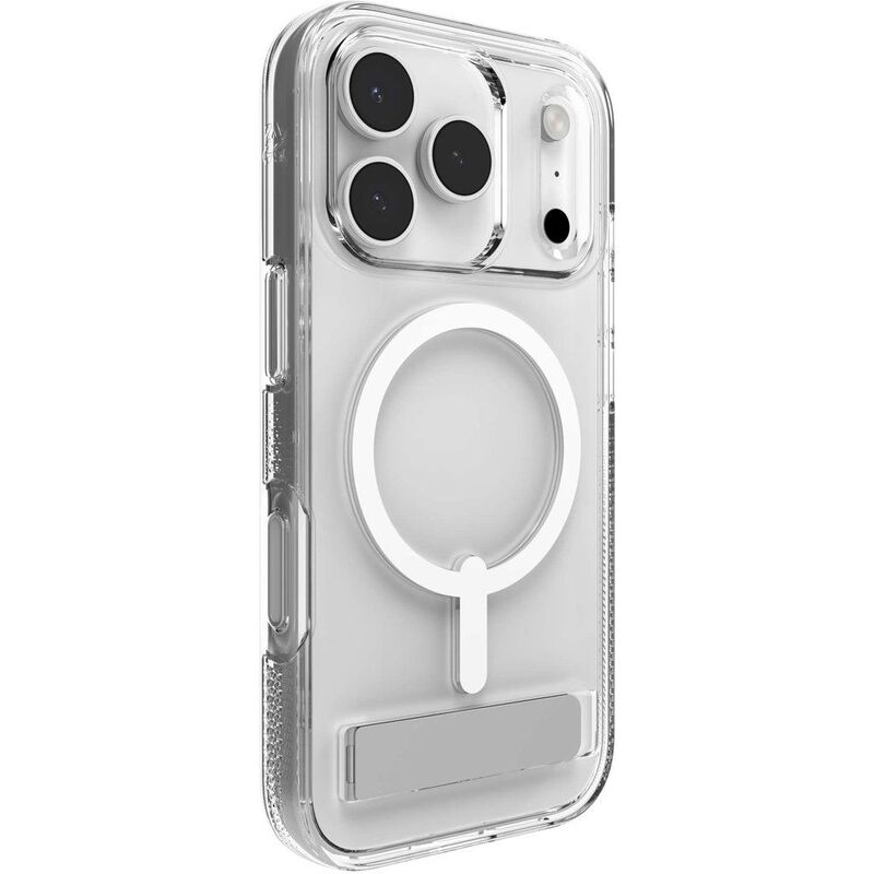 Zagg Cases Crystal Palace Snap Kickstand For Apple iPhone 17 Pro - Clear Zagg Cases Crystal Palace Snap Kickstand For Apple iPhone 17 Pro - Clear