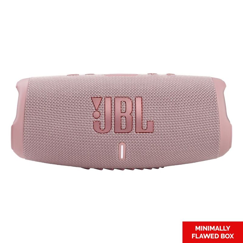 JBL Charge 5 Portable Waterproof Speaker Pink (Minimally Flawed Box)