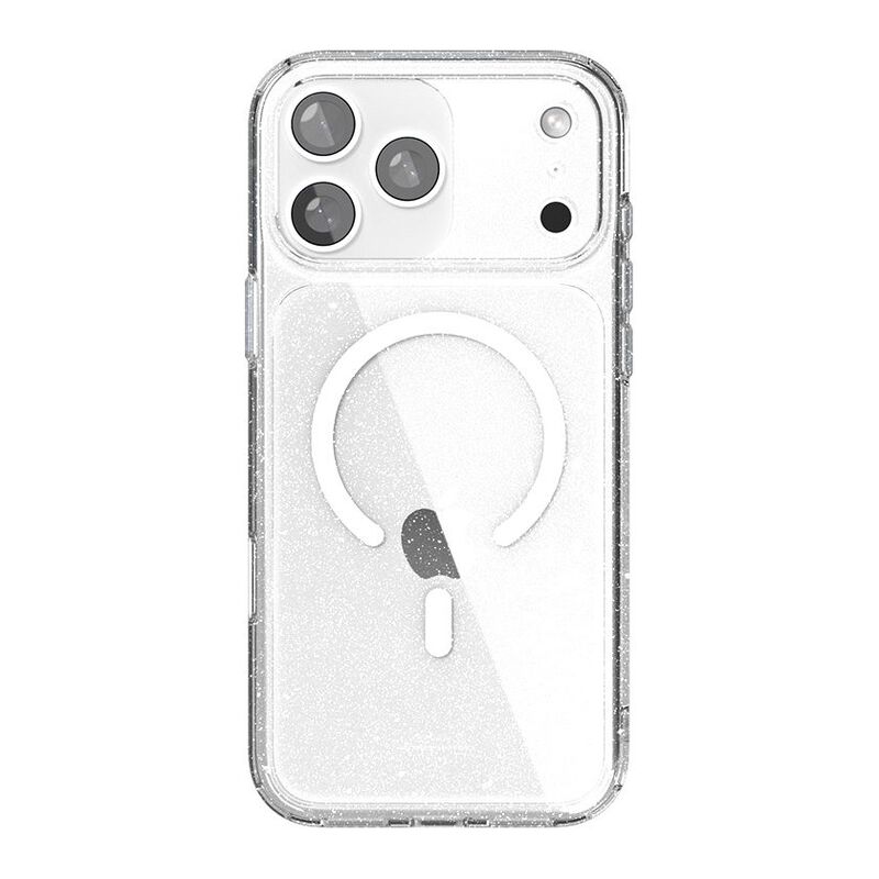 Power Support iPhone 17 Pro Clear Air Jacket Mag Case Hybrid Starry With Camera Button