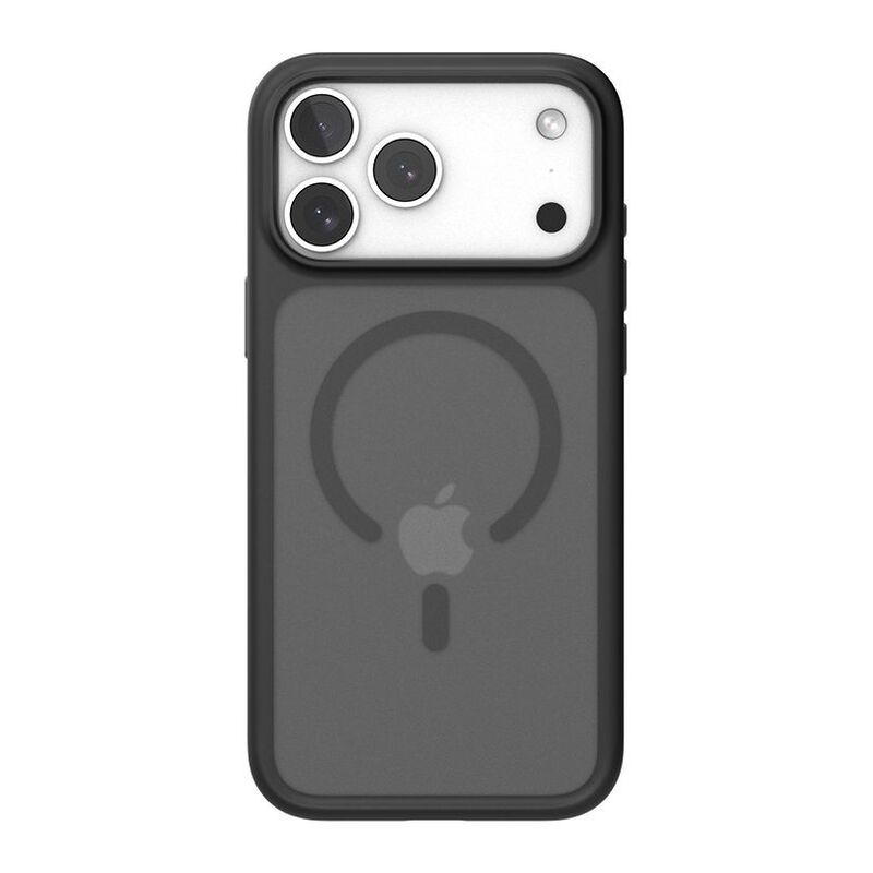 Power Support iPhone 17 Pro Solid Air Mag Case Frost - Black