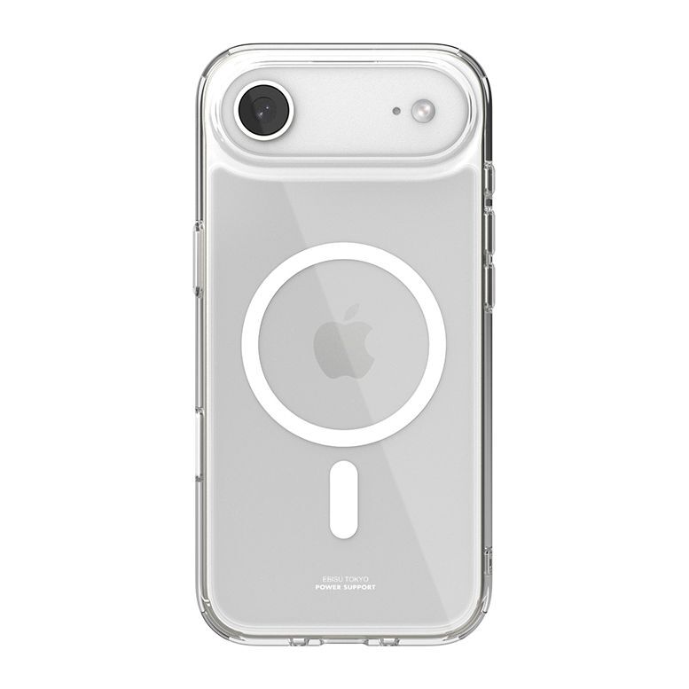 Power Support iPhone Air Clear Air Jacket Mag Case Hybrid With Camera Button